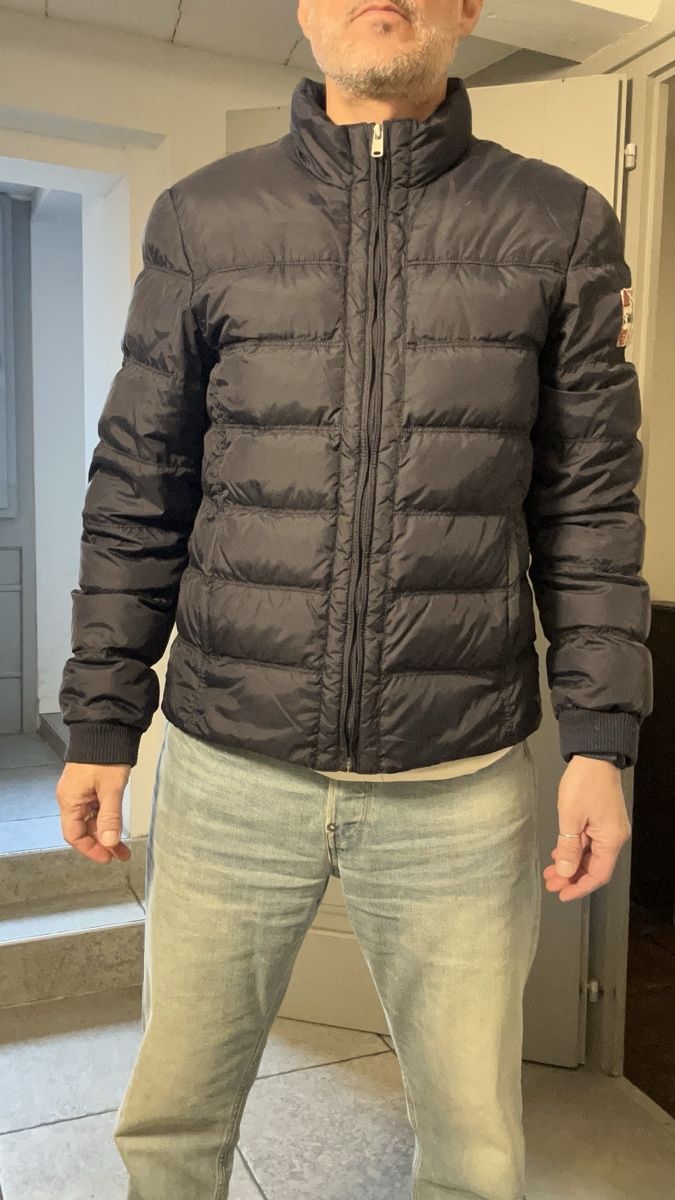 Napapijri Giacche: Napapijri men's winter jacket, size L, navy blue, ' – Nuovo (secondo la descrizione) da Fribourg venduto da jimiJ13 4