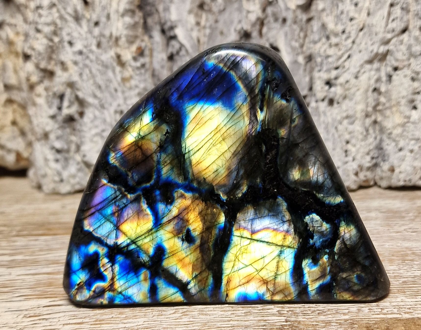 Minerali & Pietre curative: Top Labradorit Freiform 382g – Nuovo (secondo la descrizione) da Matzingen venduto da Shay_Crystalz 1
