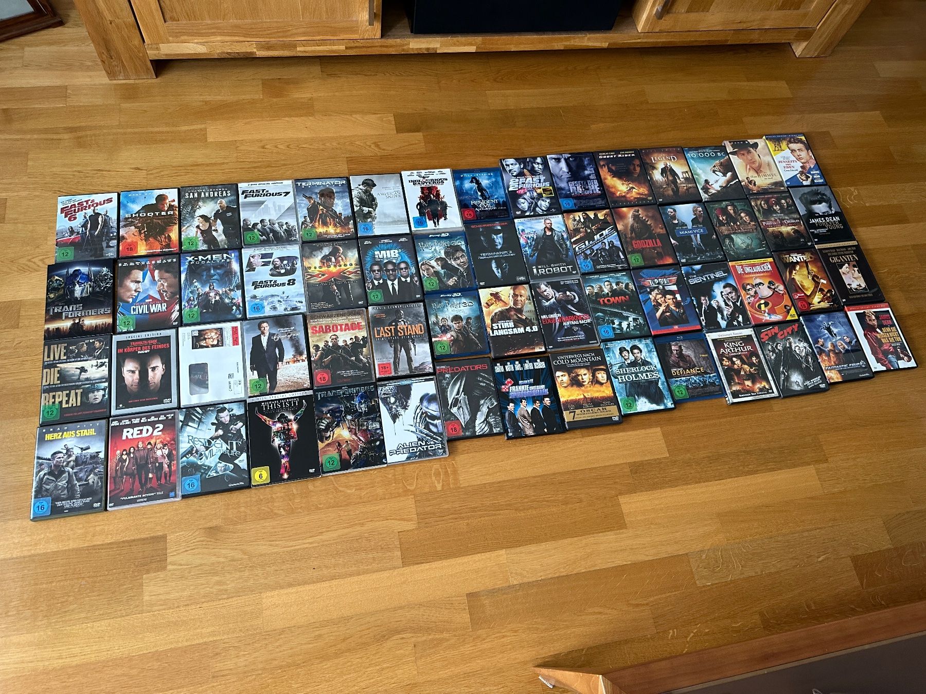 Alle DVDs: DVD Blu-Ray aller Art / 60 Stück – Gebraucht aus Zug von Jbys