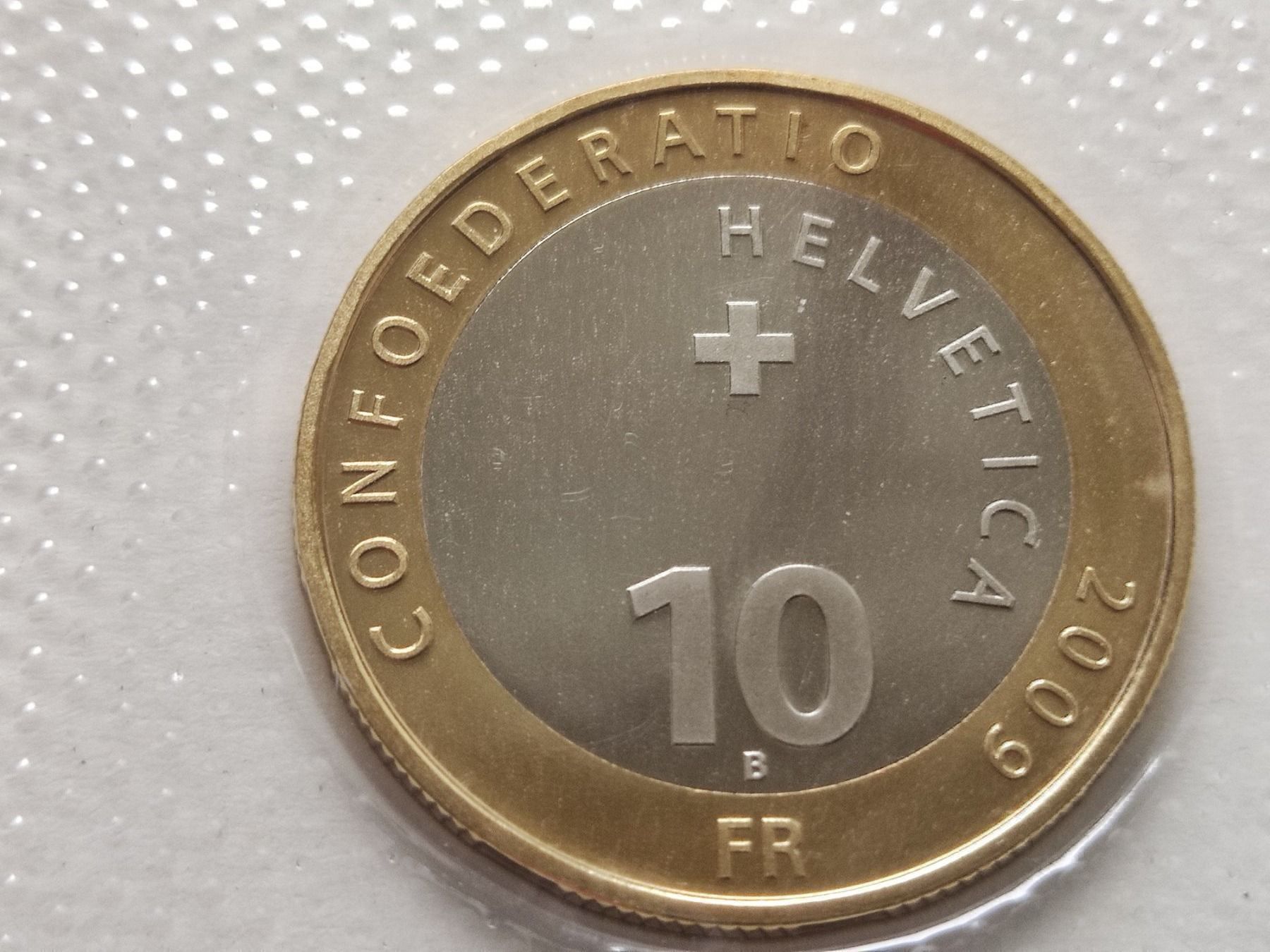 Tutti le monete: 10 Franken Rothirsch 2009 /   Cerf / neu – Nuovo e nell'imballaggio originale da Laufen venduto da Sunjupite7 1