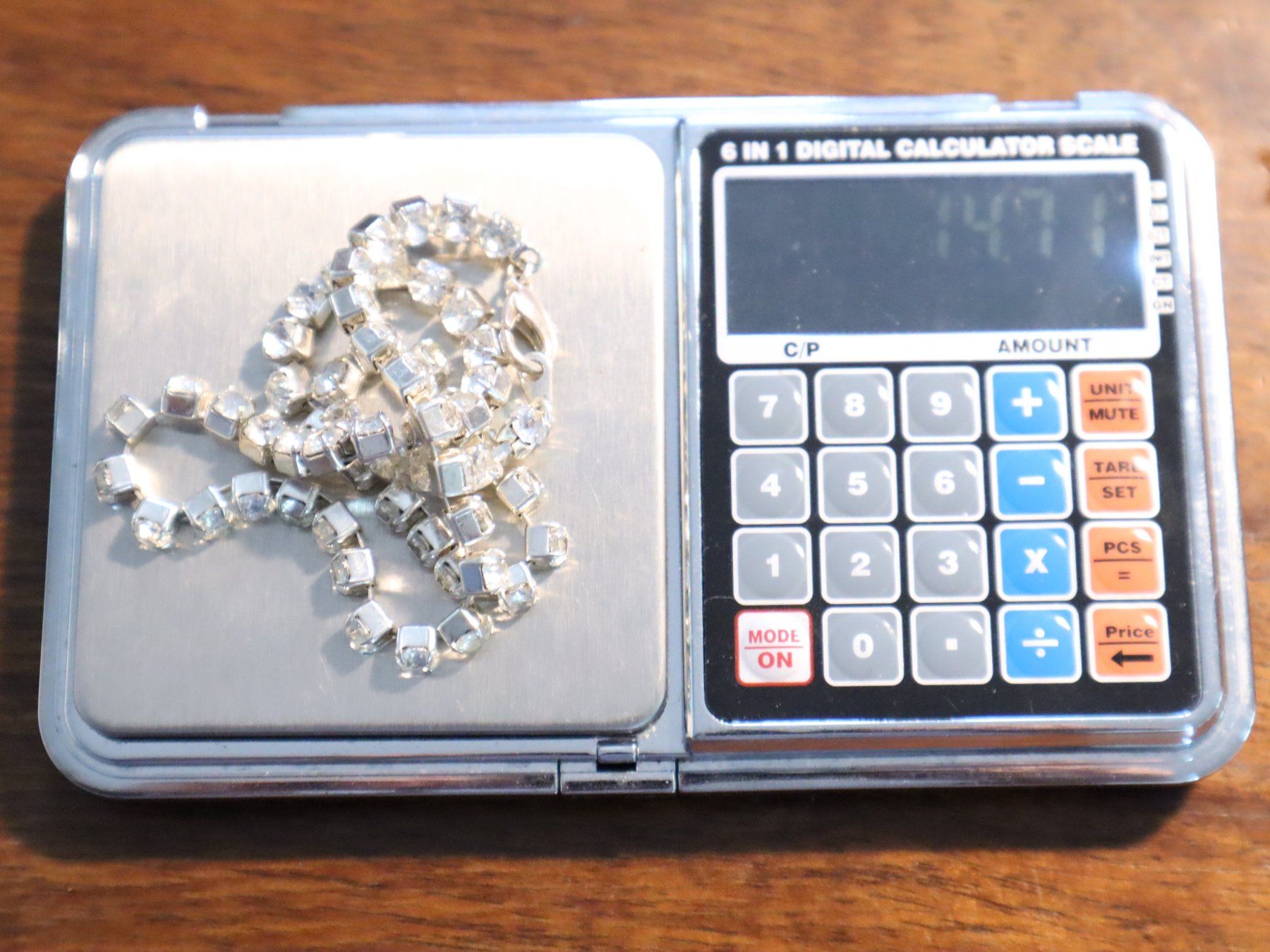 Ketten: Wunderschöne, glitzernde Strass-Kette Vintage Kostümschmuck – Gebraucht aus Baden von TellsKuchenhaus 8