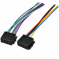 Autoradio ISO Adapter Kabel Stromkabel Audiokabel Universal