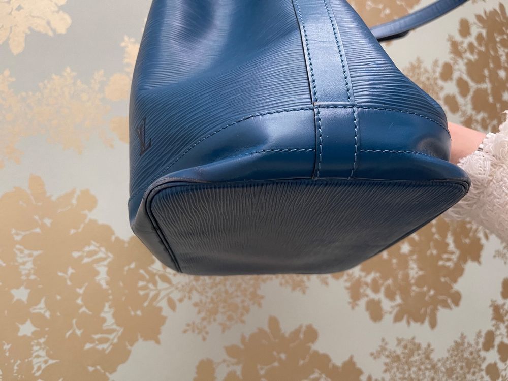 Grand Noé Tasche, blau Epi - Louis Vuitton