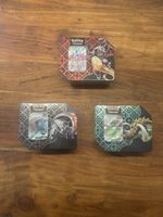 Paldean Fates Tins Set of 3 FACTORY SEALED