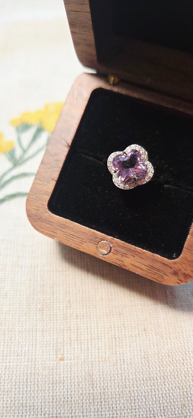 Anelli: NEW - S925 Amethyst Ring (Adjustable) – Nuovo (secondo la descrizione) da Zürich venduto da cin_wcf6 2