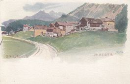 Maloja   GR       -      LITHO       ca. 1900