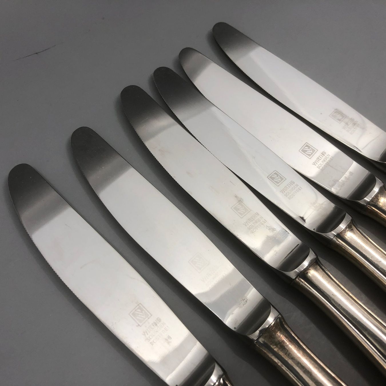 Posate: 6 Messer versilbert Wirths – Usato da Basel venduto da Tiabeanie 5