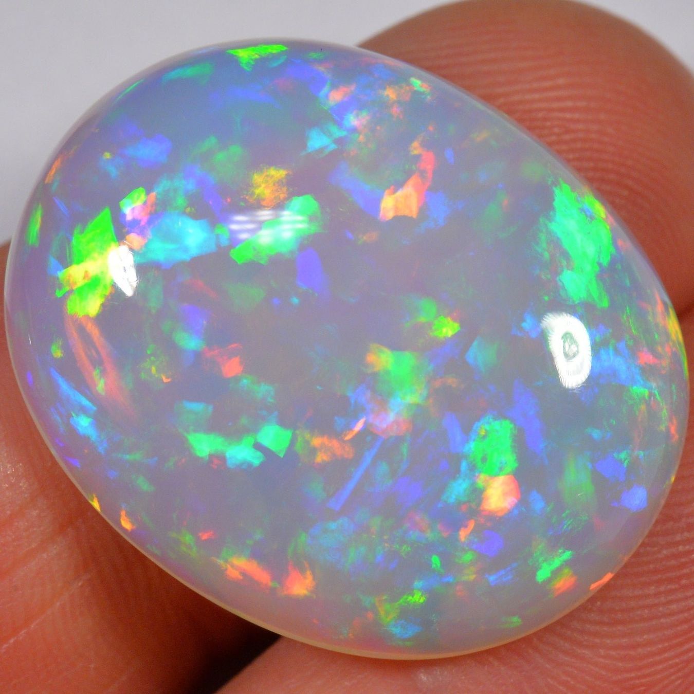 Edelsteine: 20.8 Karat - Äthiopischer Welo Opal – Neu (gemäss Beschreibung) aus Rüti ZH von DeinOpal