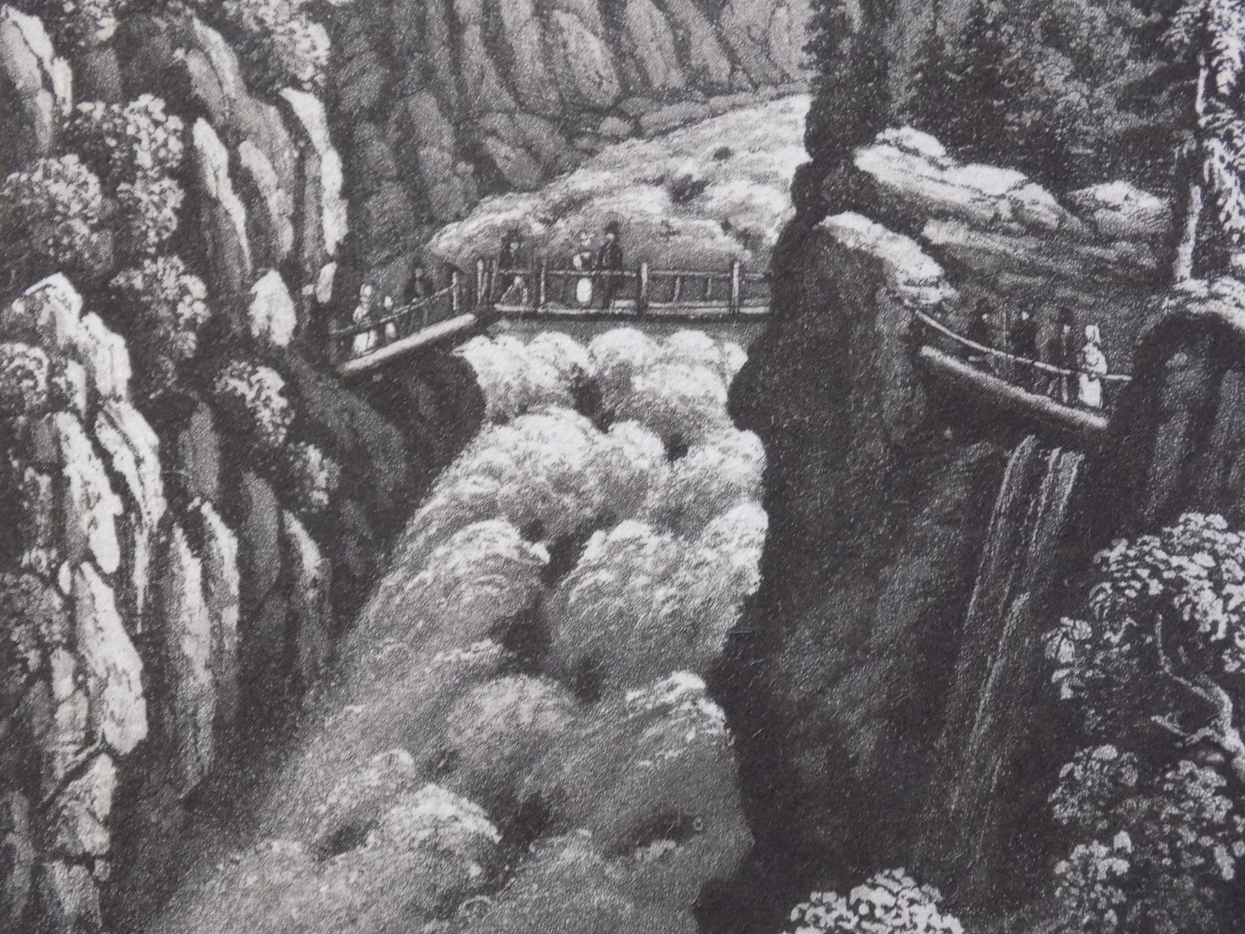 Gravures: Handeck Fall – D'occasion à Risch par Rischli15 5