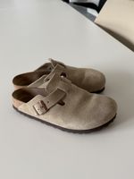 Birkenstock Boston Taupe - Grösse 37 schmal