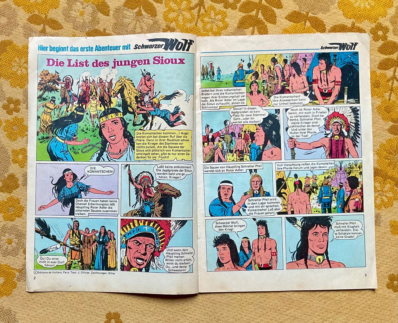Fumetti: Schwarzer Wolf Heft Nr 1 von 1975 – Usato da Endingen venduto da nathan05 1