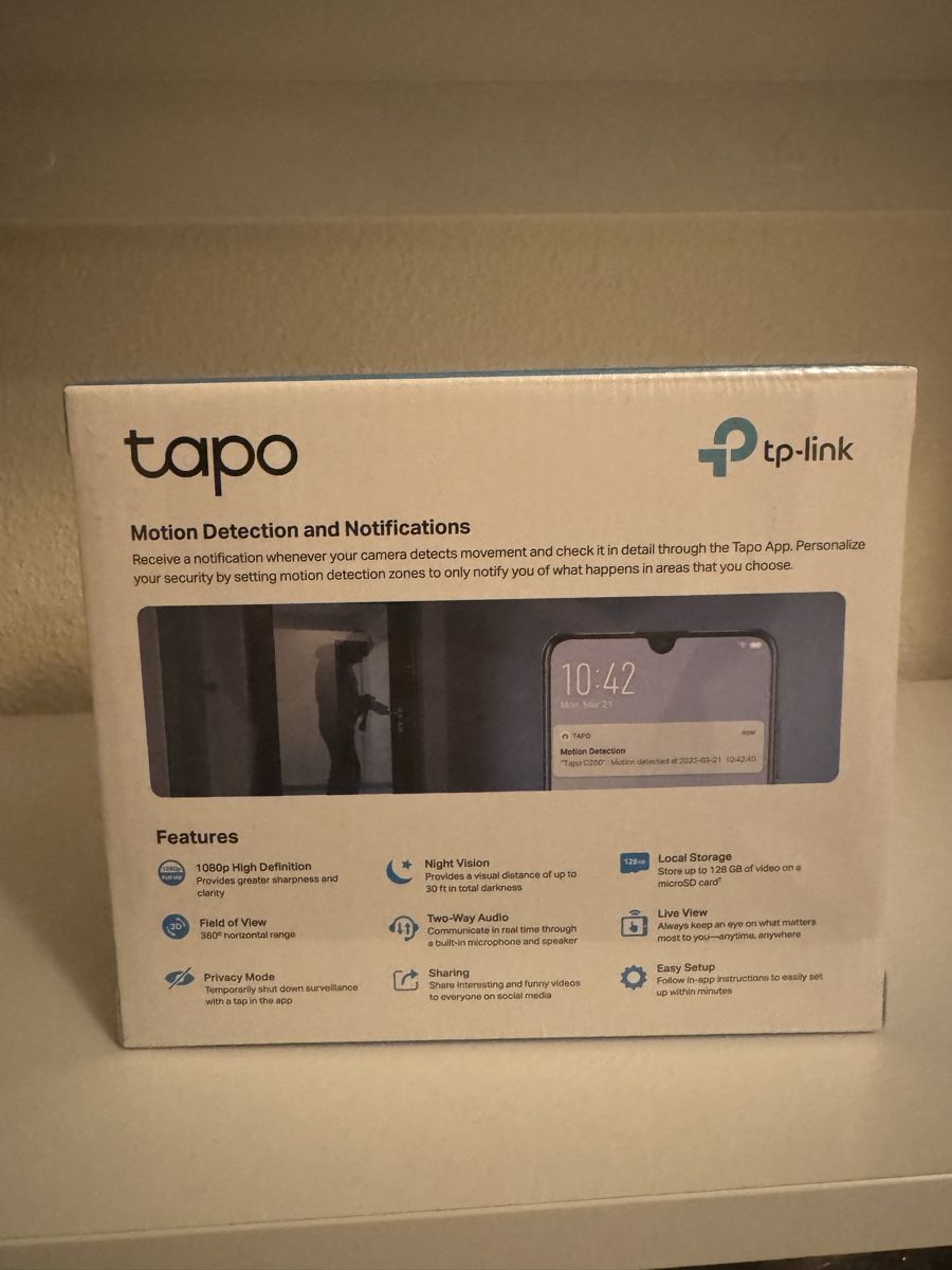 Webcams: tapo Wi-Fi Camera C200 neu – Neuf avec emballage d'origine à Winterthur par roman_the_m 1