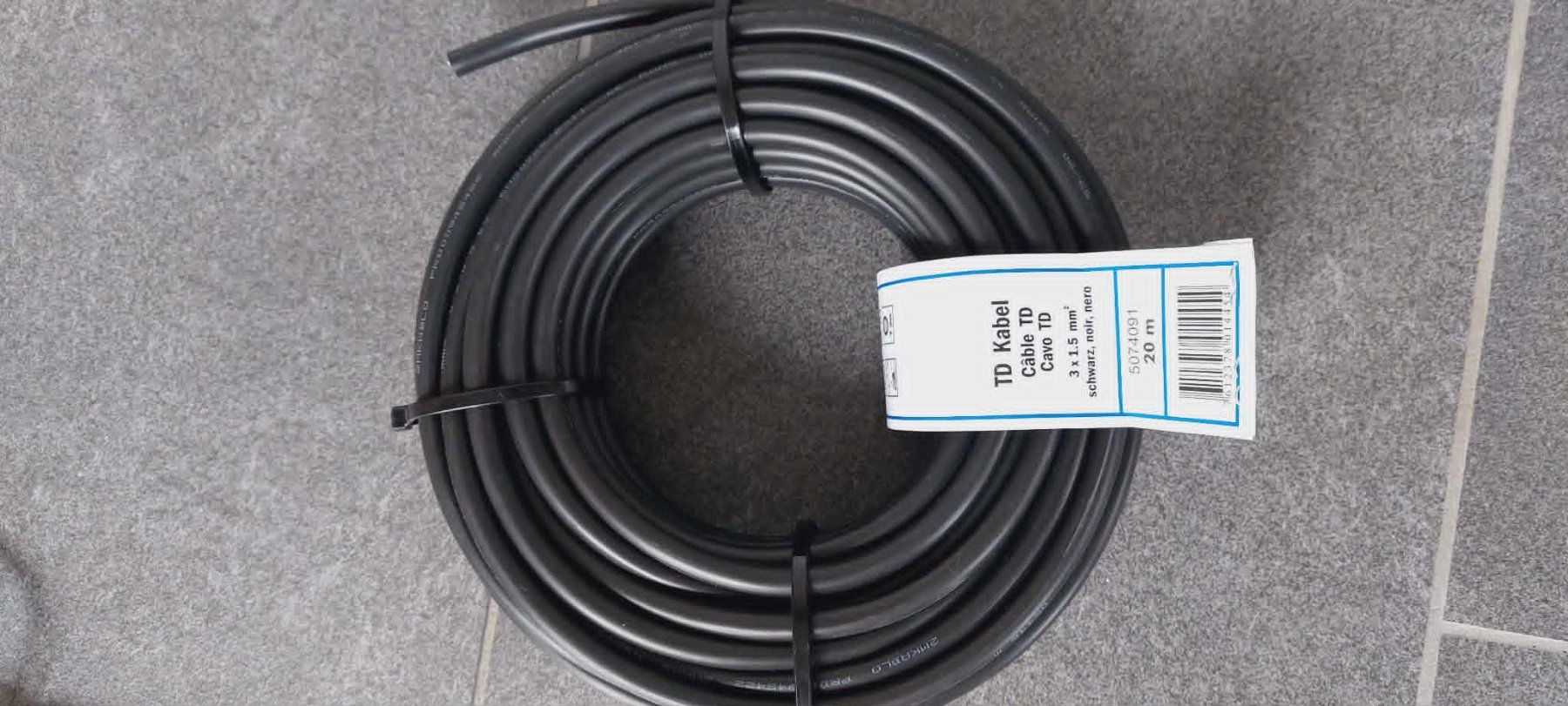 Cavi: TD Kabel 3 x 1.5 mm2 – Nuovo e nell'imballaggio originale da Liestal venduto da valentin101 1