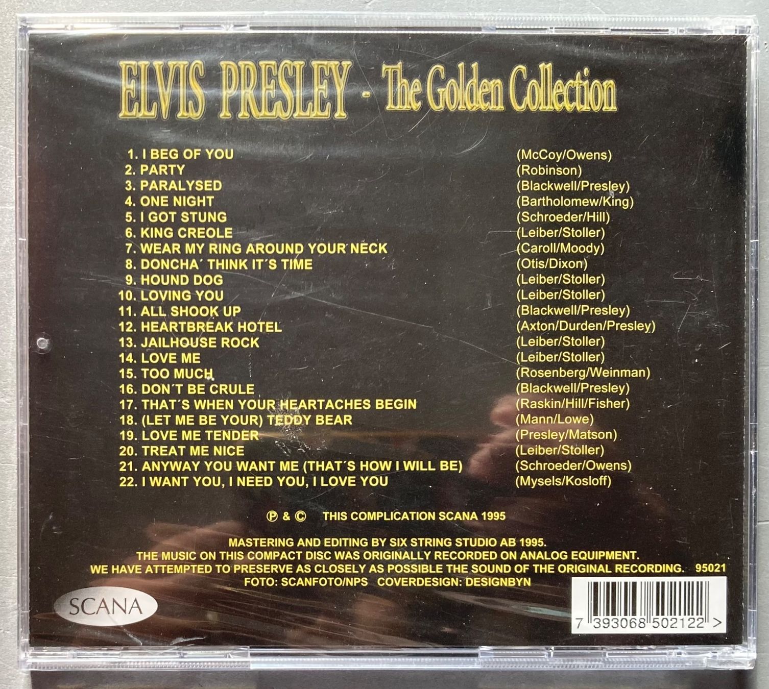 Dischi in vinile: ELVIS PRESLEY - THE GOLDEN COLLECTION – Nuovo e nell'imballaggio originale da Poliez-Pittet venduto da Newtown-Records 1