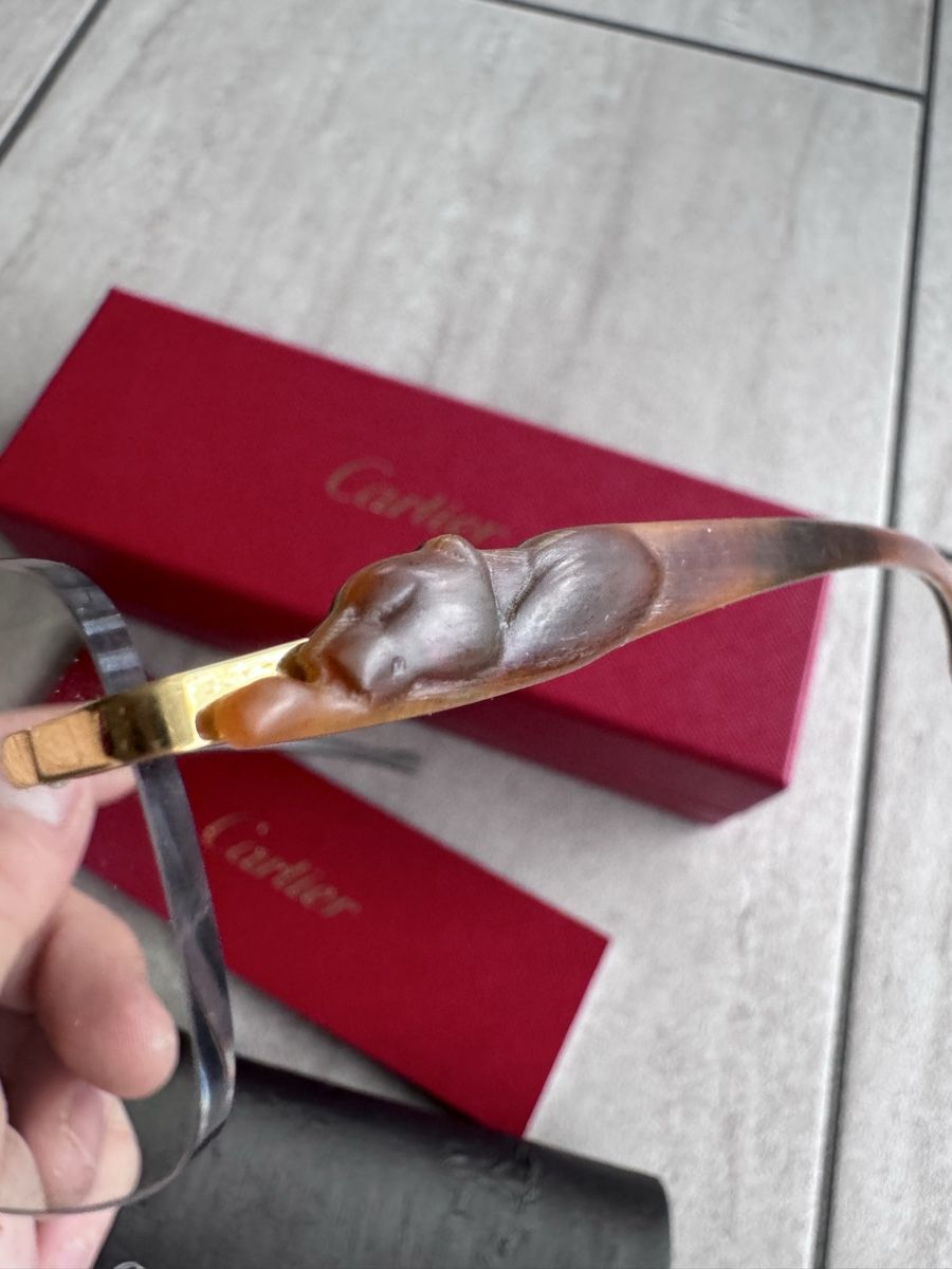 Cartier Lunettes & Verres: Cartier Panthere Bufflehorn – D'occasion à Fully par Emi.cez 3