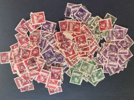LOT Timbres Buste de Tell 