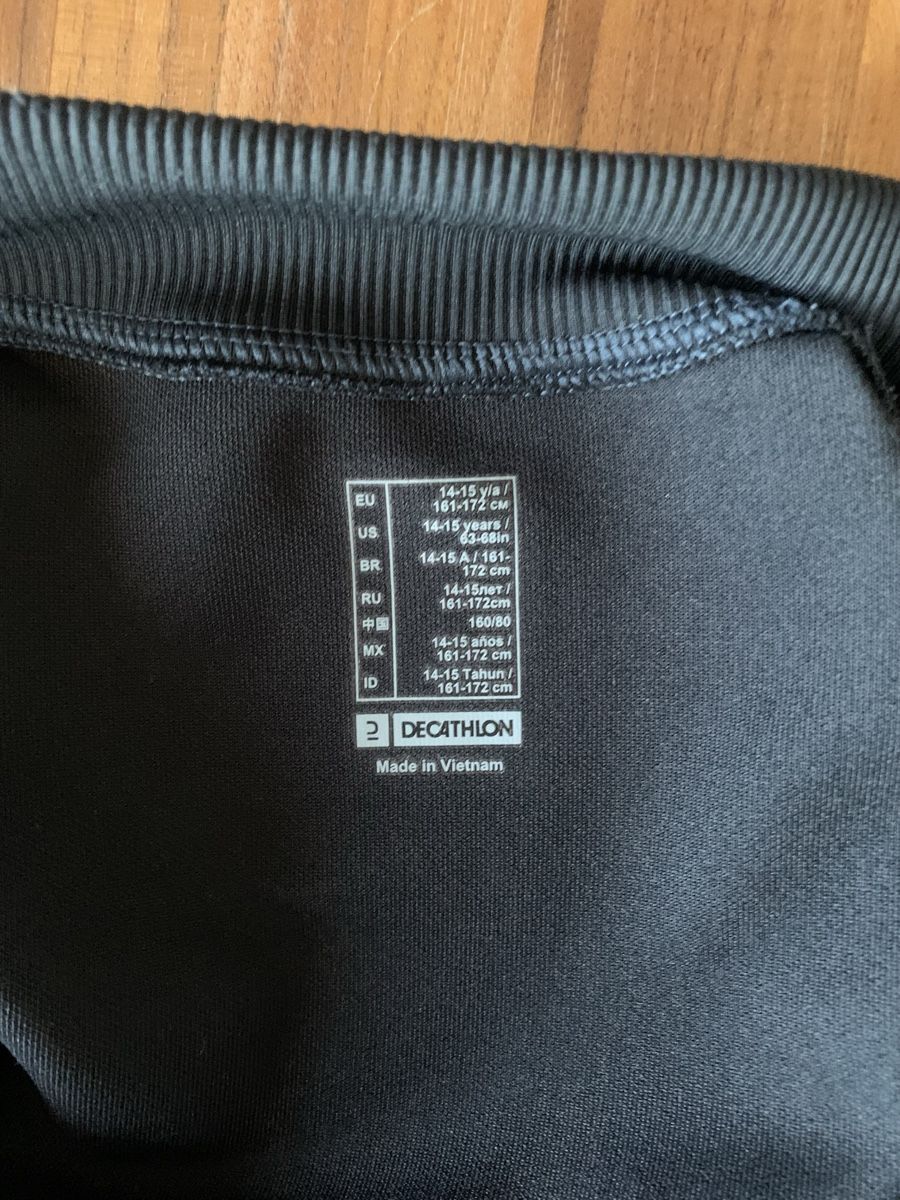Decathlon Giacche: Jaquette sportive Kipsta noire – Usato da Assens venduto da SireM 4