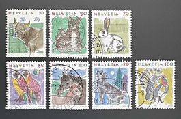 1990 - 1993 Tiere I Satz ʘ 789 - 795