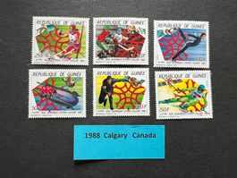 Guinee Olympia Winter Calgary 1988 **  (E946)