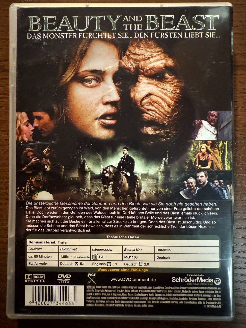 Tutti i DVDs: Beauty and the Beast – Usato da Zürich venduto da FilmFreunde 1