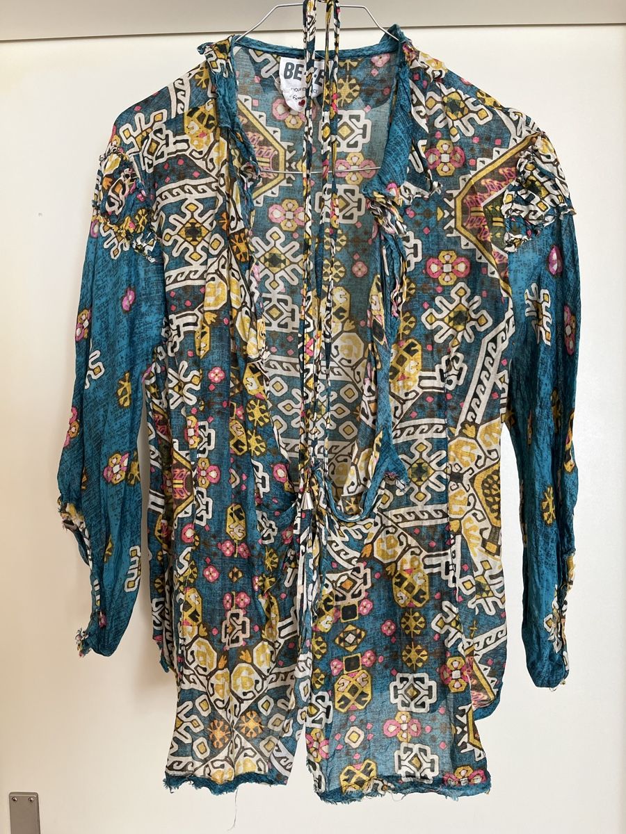 Camicette: Boho Wickelbluse von BE-Y-E, Grösse M, Baumwolle / Seide – Usato da Zürich venduto da Starstone