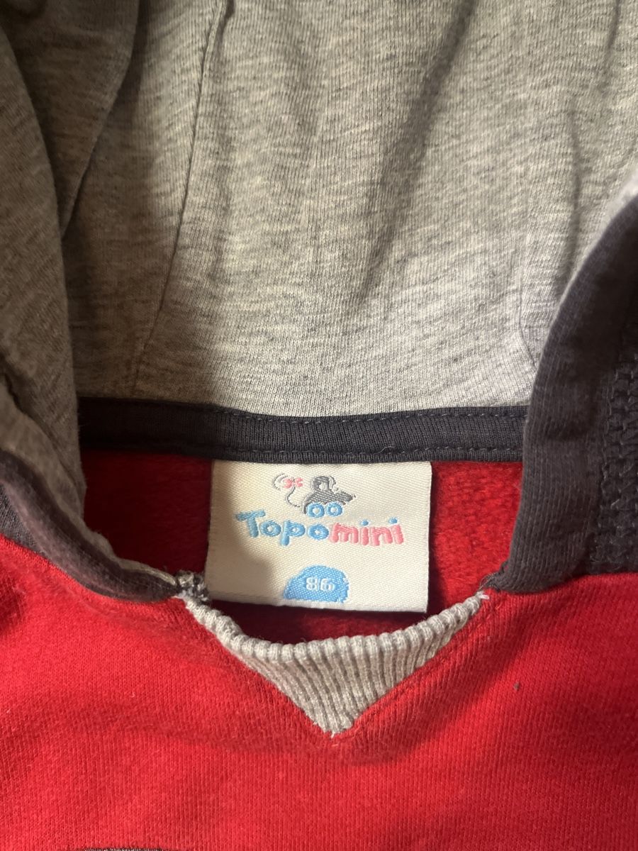 Maglioni & Felpe: Kinder Hoodie Gr. 86 süss Gesicht – Usato da Kaisten venduto da Wavechip 1