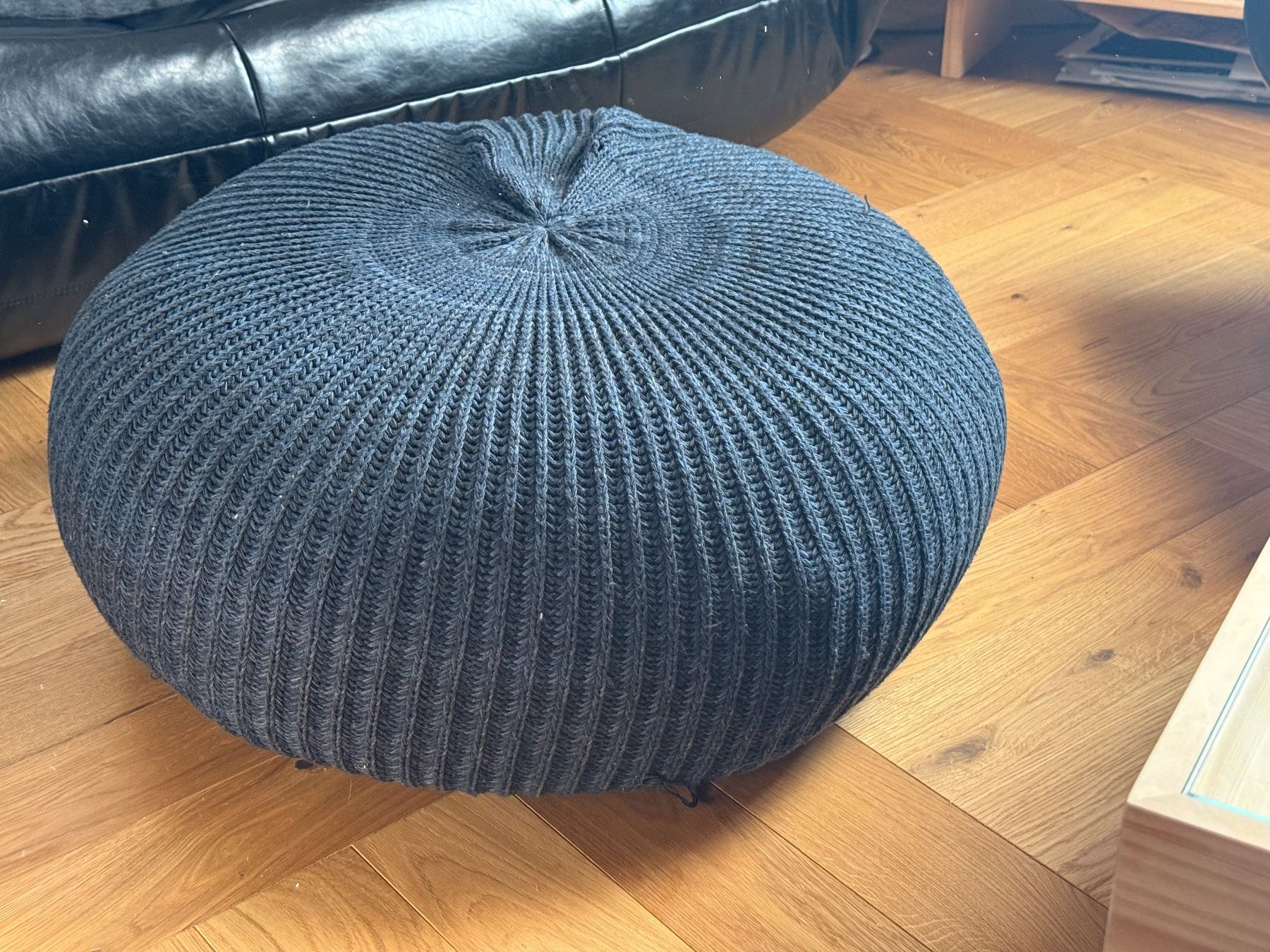 Ikea Hocker: Sitzkissen Dunkelblau – Gebraucht aus Zürich von josiep 1