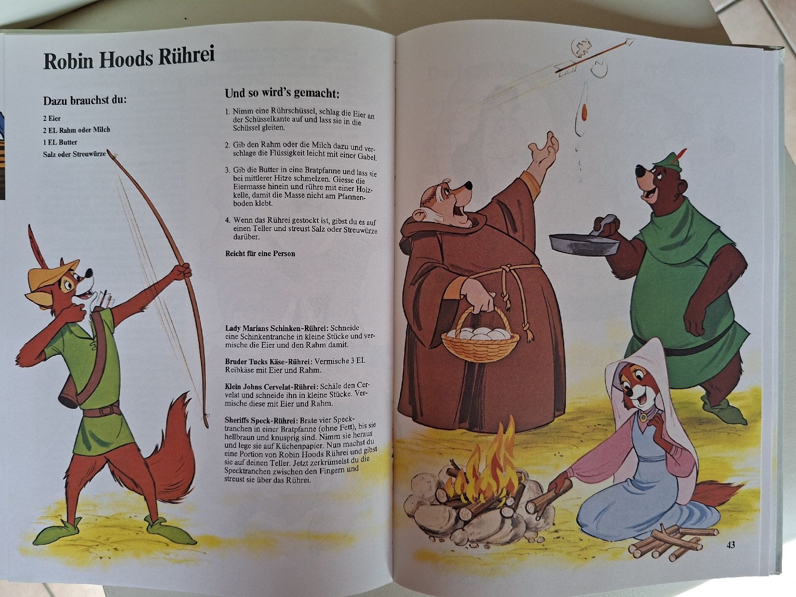 Livres: Altes Disney Kochbuch von 1985  – D'occasion à Schwanden Sigrisw par cadieux71 7