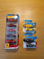 Hot Wheels Ferrari Set 5er Pack und 2 Einzelmodelle neu