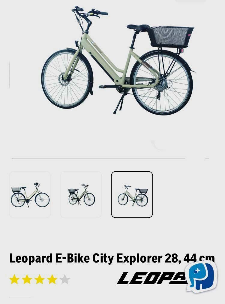 Leopard Biciclette: Leopard E-Bike City Explorer 28, 44 cm (neu) – Nuovo e nell'imballaggio originale da Muttenz venduto da Tsirbo0 1