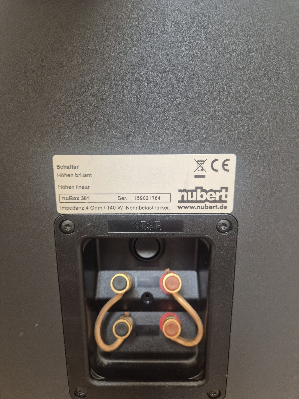 Nubert Casse acustiche: 2x Nubert Nubox 381 Lautsprecher – Usato da Zürich venduto da Sands02 2