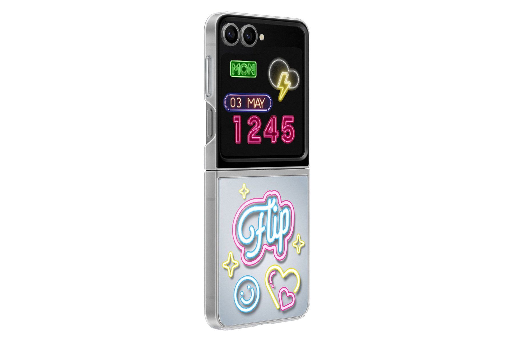 Samsung Cover & Protezioni schermo: Samsung Flip 6 Flipsuit Case Transparent – Nuovo e nell'imballaggio originale da Niederurnen venduto da mowgli_1963