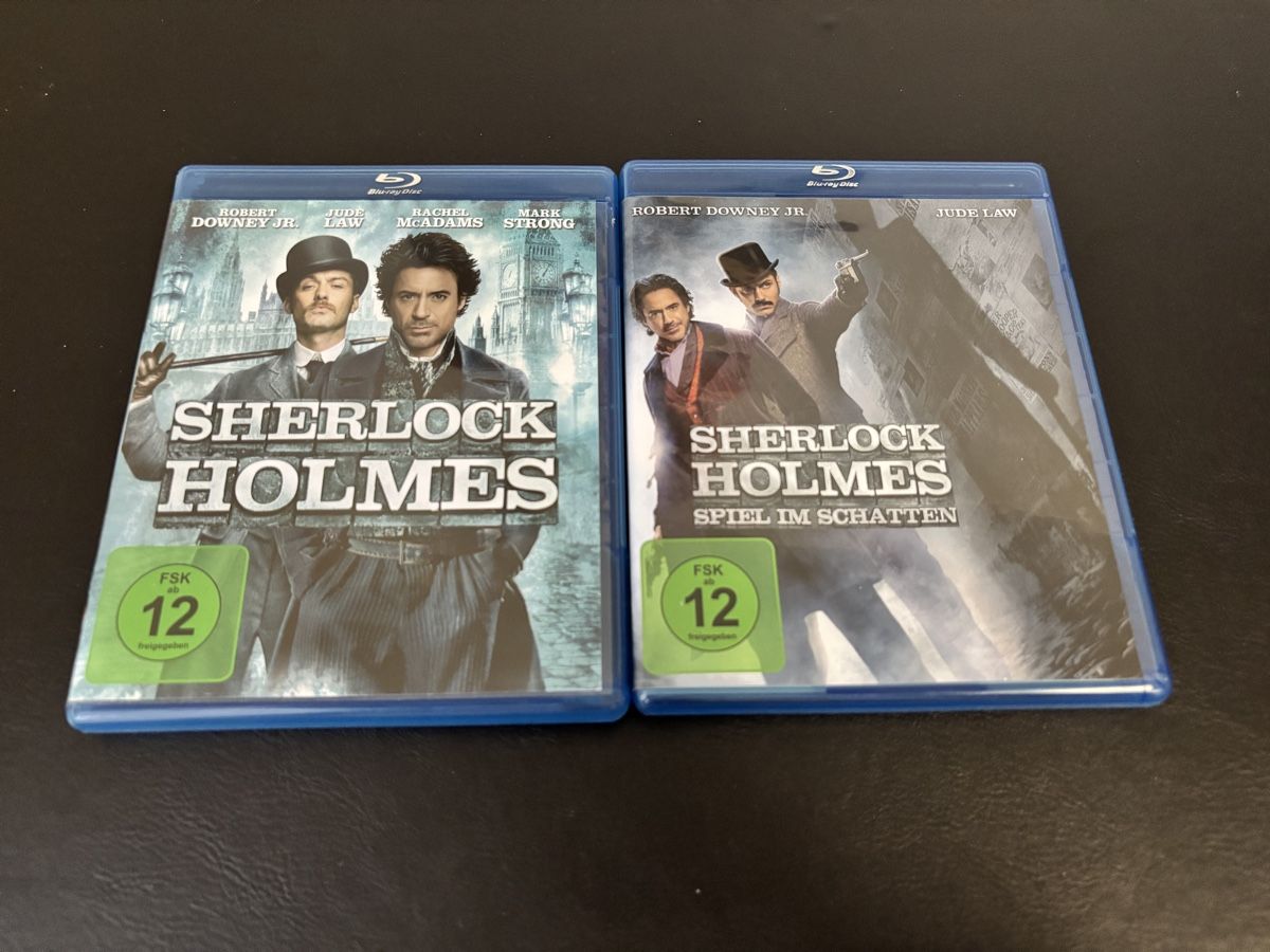Tutti i DVDs: Sherlock Holmes Blu-ray 2er Set – Usato da Luzern venduto da Armastra