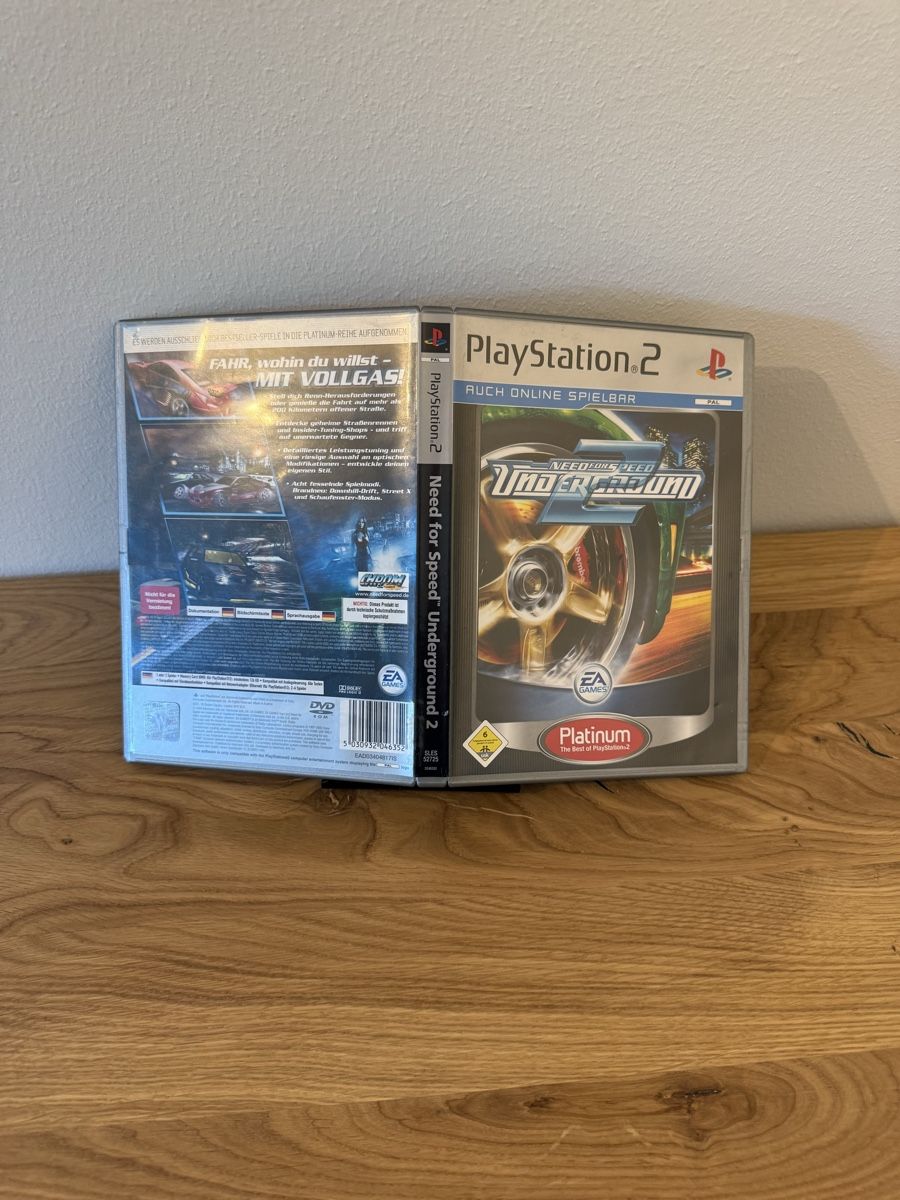 Sony Jeux: PS2 Need for Speed - Underground 2 (Platinum) – D'occasion à Gerlafingen par jan_dlt9