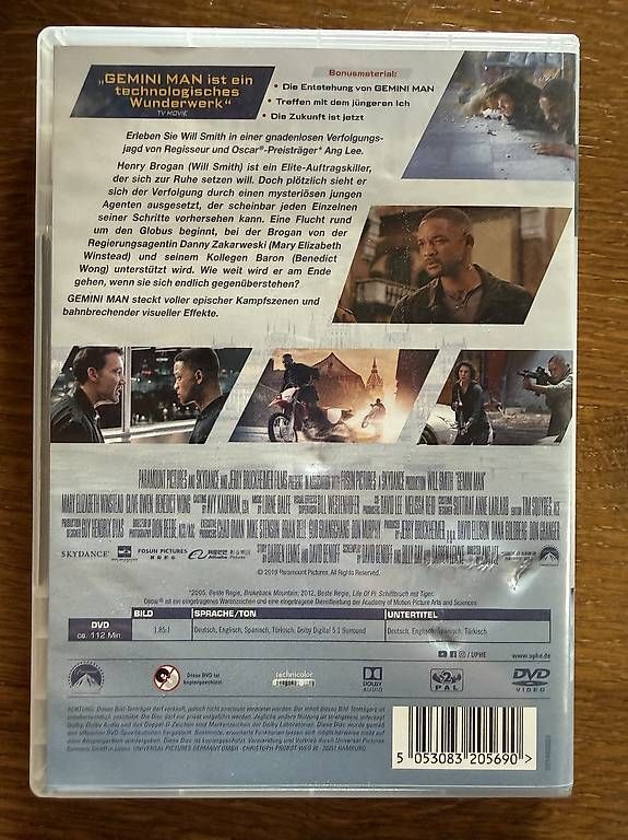 Tutti i DVDs: Film "Gemini Man" – Usato da Mirchel venduto da jlmrcdsrsn 1
