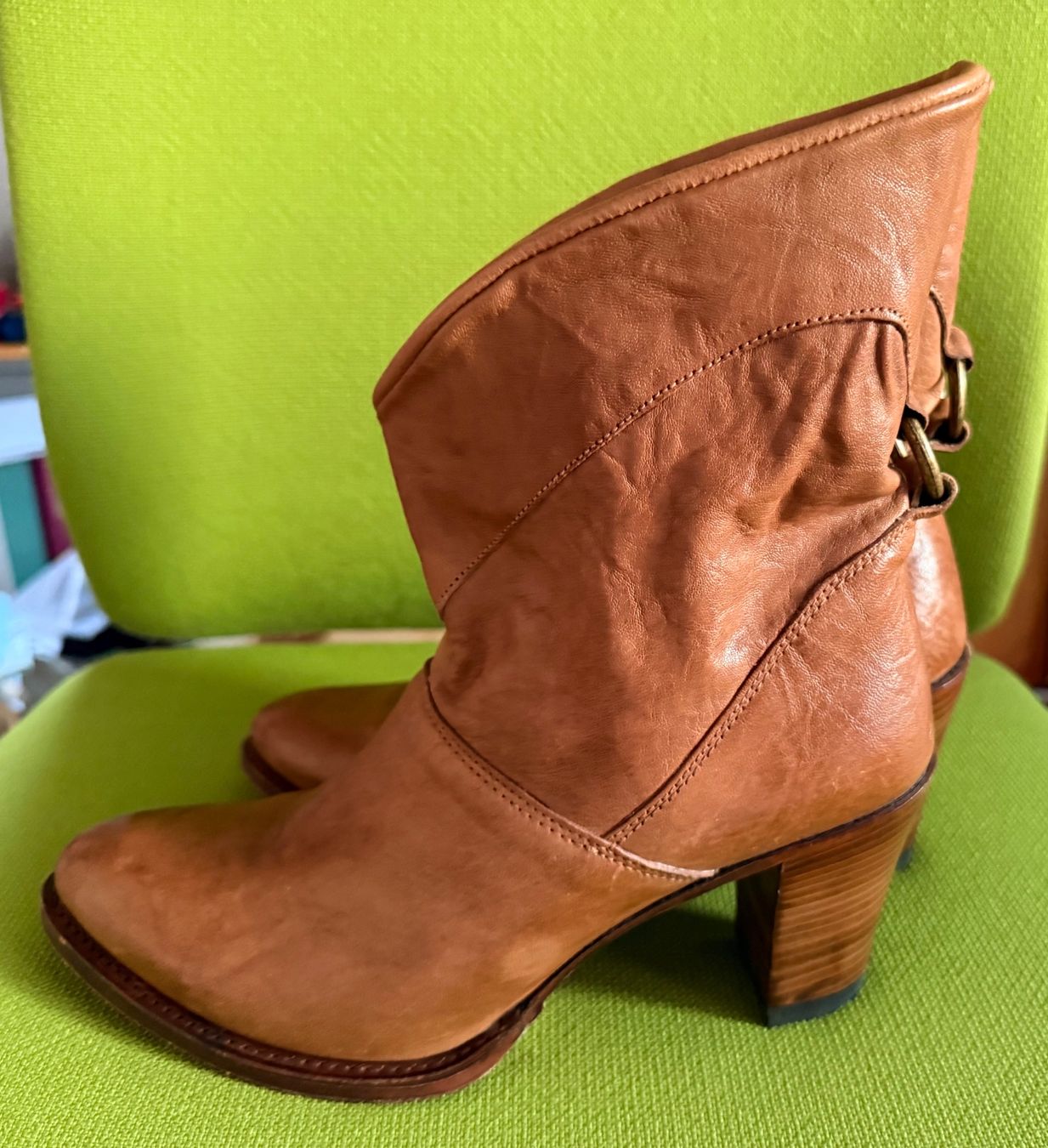 Sendra Damenschuhe: SENDRA Stiefeletten Boots Leder – Gebraucht aus Frauenfeld von Scleo 3