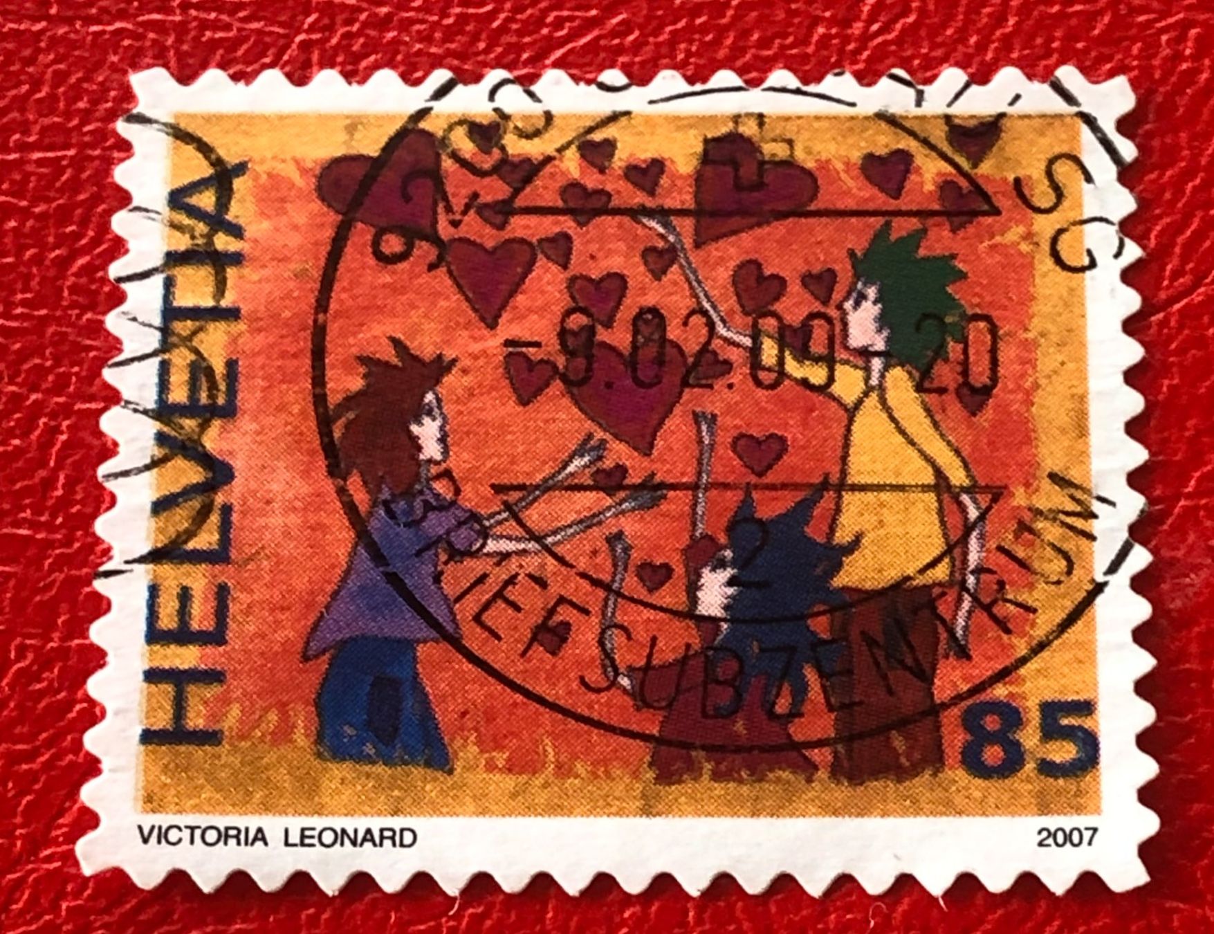 Tutti i francobolli: Nr.1244 Lasst Liebe Sprechen GESTEMPELT   – Usato da Aarau venduto da Billa007