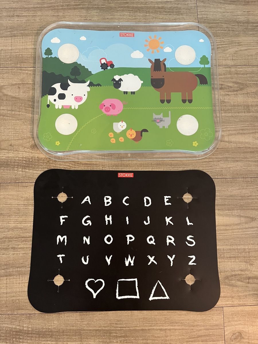 Set di tavolo e panche: Stokke Table Top – Usato da Sursee venduto da Leg_Kibru 2
