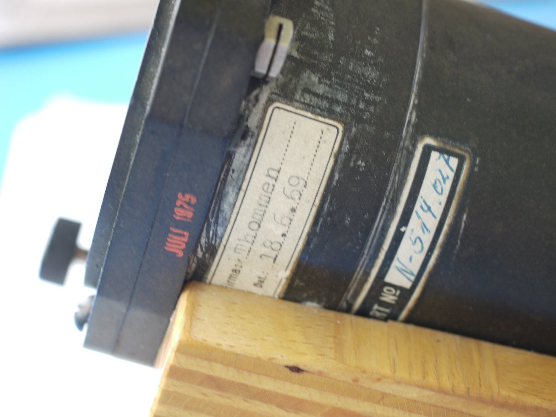 Revue Thommen Misurare: Revue Thommen Luftfahrt Höhenmesser Cockpit-Messgerät mit mb – Usato da Gross venduto da Retro20 4