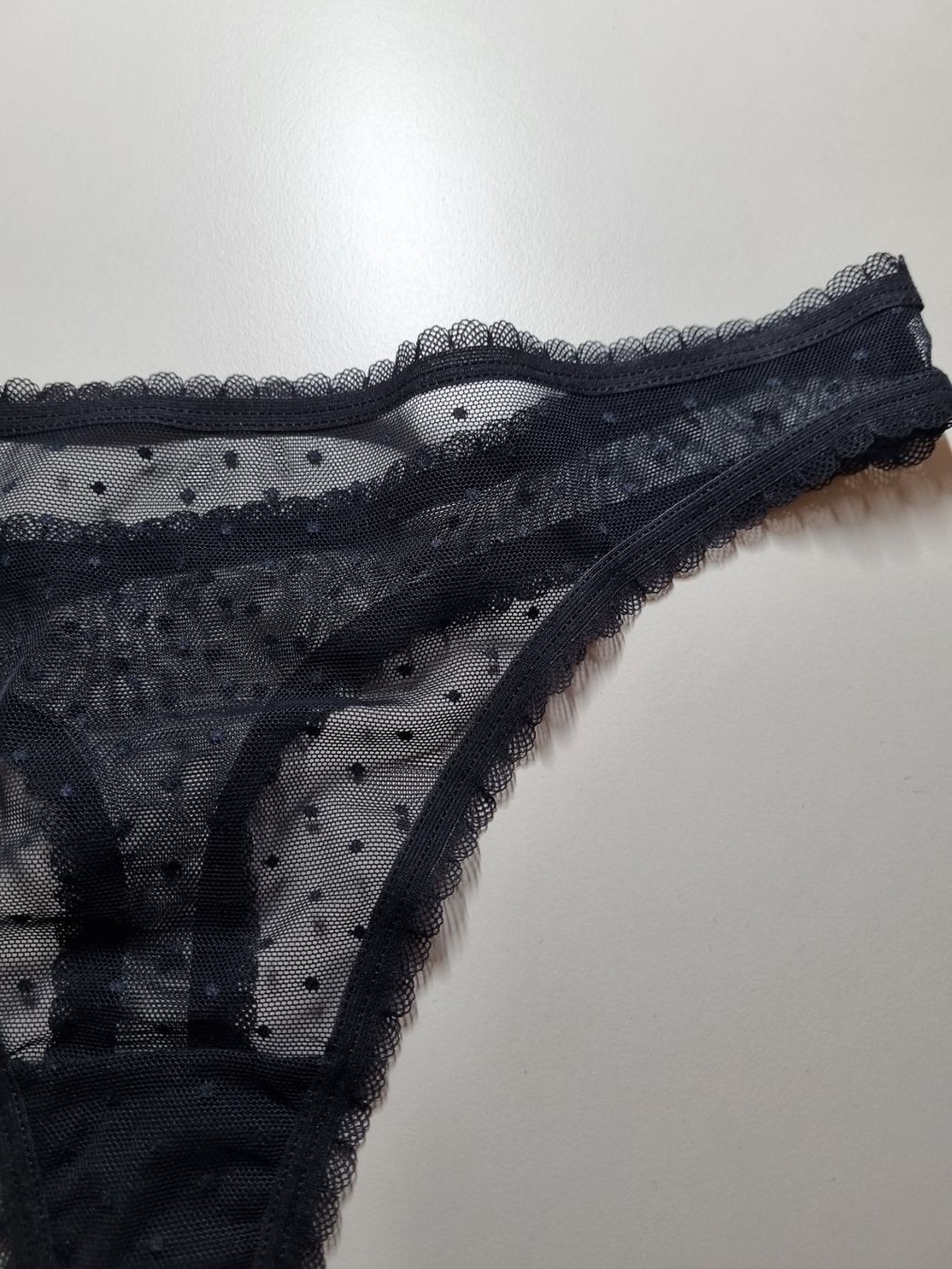 Altra biancheria intima: 5 STÜCK STRINGS SCHWARZ / NEU / M 38 – Nuovo e nell'imballaggio originale da Zofingen venduto da Felpa 3