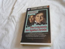 VHS 80s Erstausgabe - Das Geheimnis der Agatha Christie