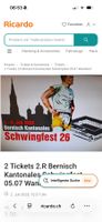 2 Tickets Sitzplätze Kantonales Schwingfest
