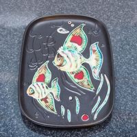 Hans Keramikteller Fische