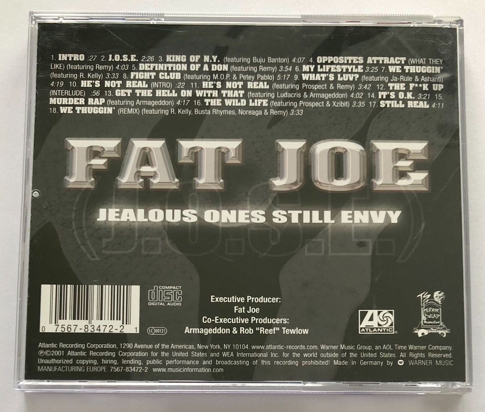 CDs: CD - Fat Joe: Jealous Ones Still Envy – Gebraucht aus Zürich von T_H_O_M_A_S 1
