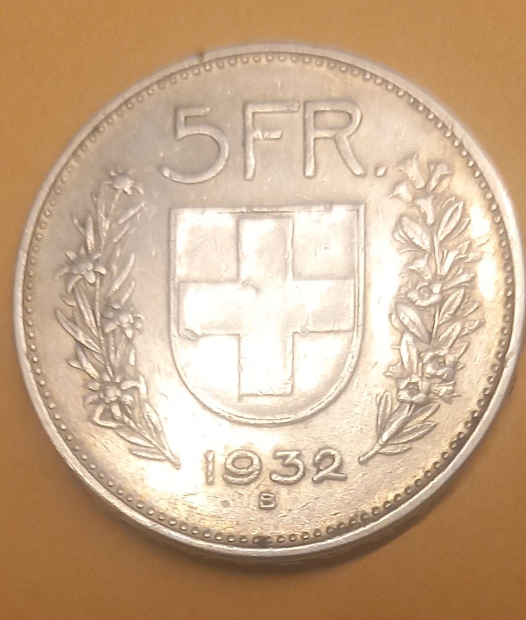 Tutti le monete: 5 fr Svizzera 1932 – Usato da Minusio venduto da epp_cty9 1