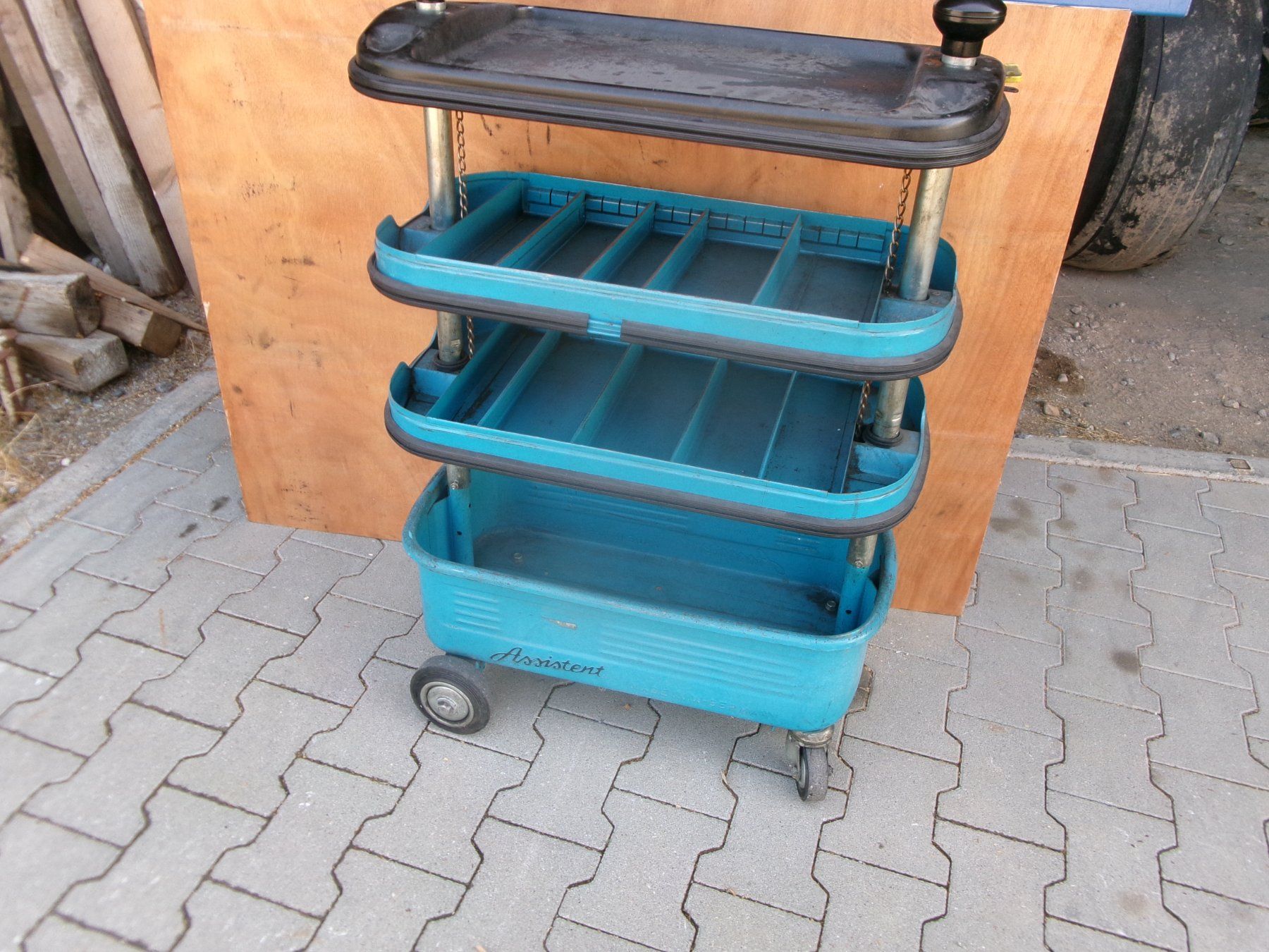 Hazet Tous les outils: Werkzeugwagen HAZET Assistent hellblau – D'occasion à Eschenbach SG par GM-29 2