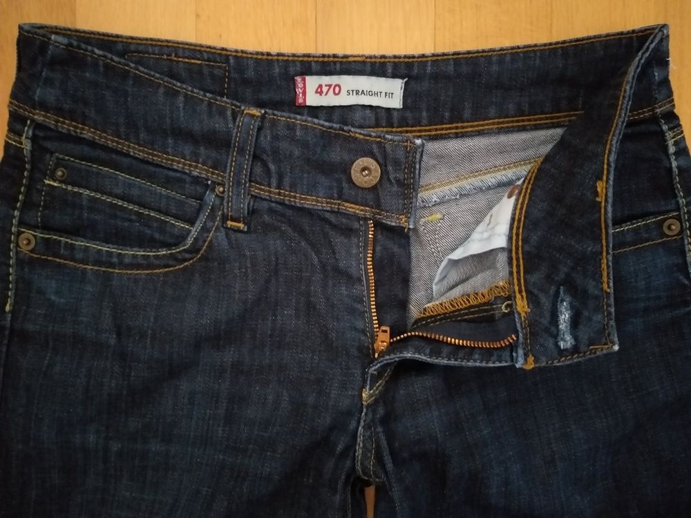 Levis 470 straight outlet fit