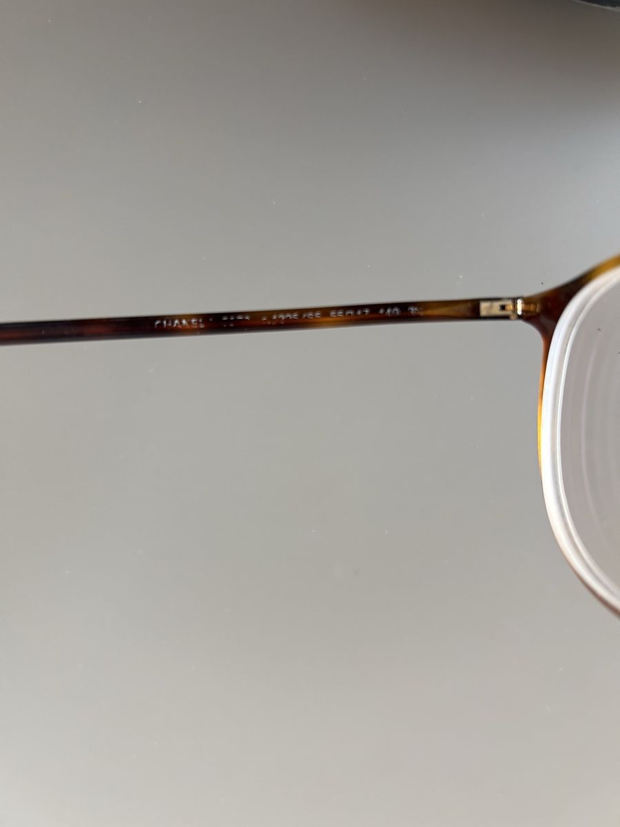 Chanel Occhiali & Lenti: Chanel Brillengestell Braun mit Etui – Usato da St. Gallen venduto da jojan 3