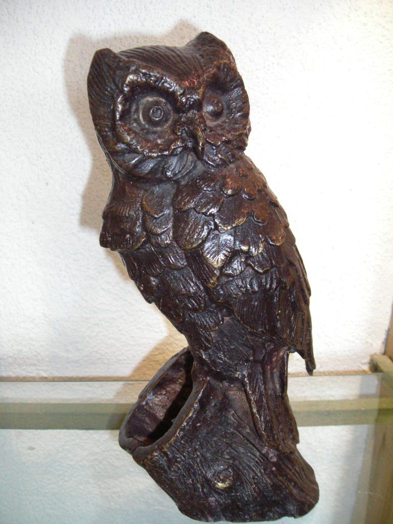 Figurines: Eule Bronze – Neuf (Voir description) à Wangen a.Aare par Schneckenparadies 3