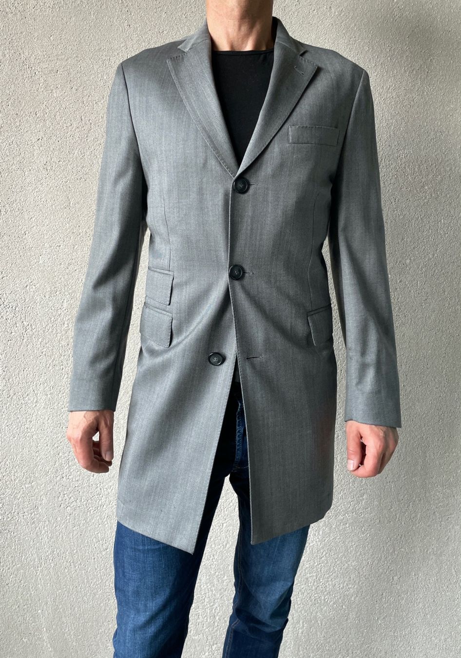 Hackett Cappotti: Hackett London Männermantel Herrenmode – Usato da Winterthur venduto da Art-3000 1